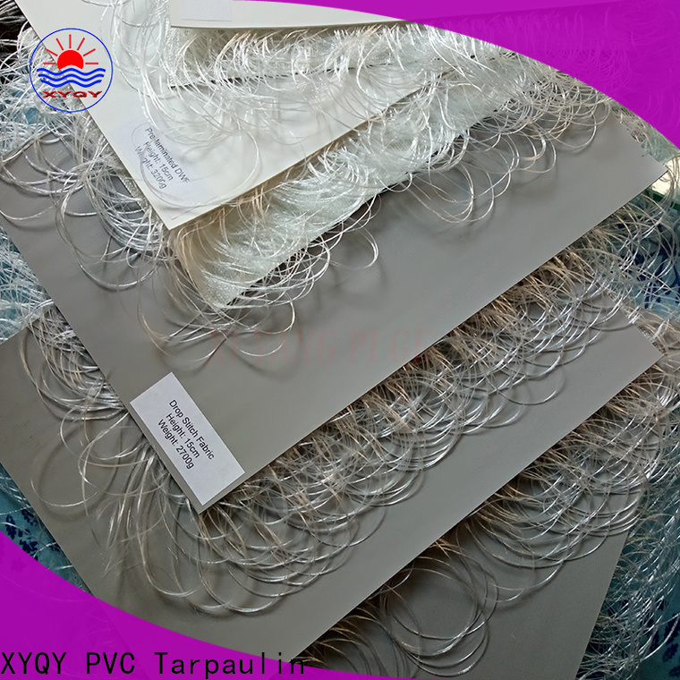 XYQY pvc pvc coated fabric Suppliers for boat flooring