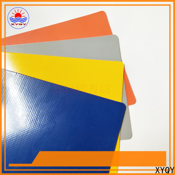 XYQY custom pvc coated tarpaulin fabric suppliers Supply for outdoor