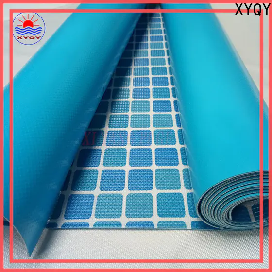 XYQY fabric 24 foot round beaded pool liner manufacturers for swimming pool backing