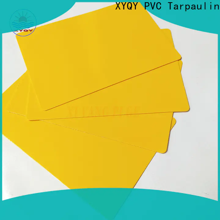 XYQY Wholesale pvc coated tarpaulin fabric company for outdoor