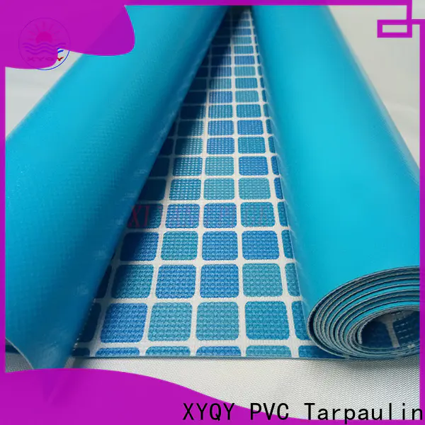 XYQY tensile strength beaded pool liners for above ground pools for swimming pool backing