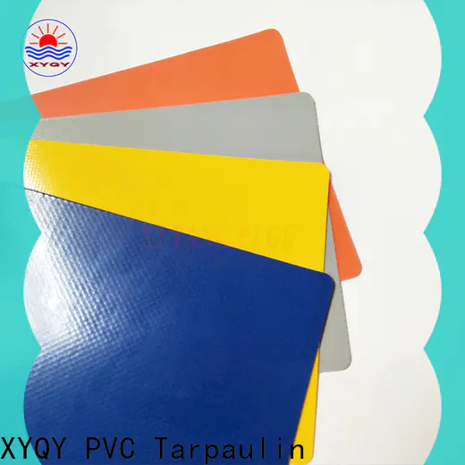 XYQY strength pvc coated tarpaulin fabric suppliers for outdoor