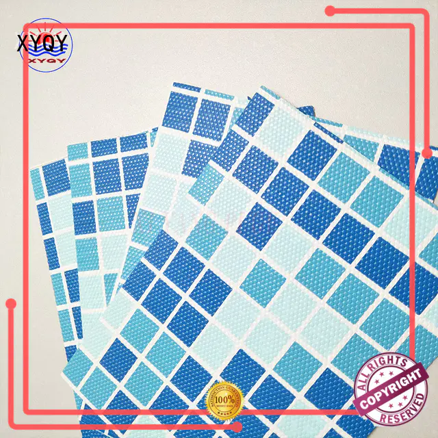 XYQY Latest clear pvc fabric company for swimming pool backing