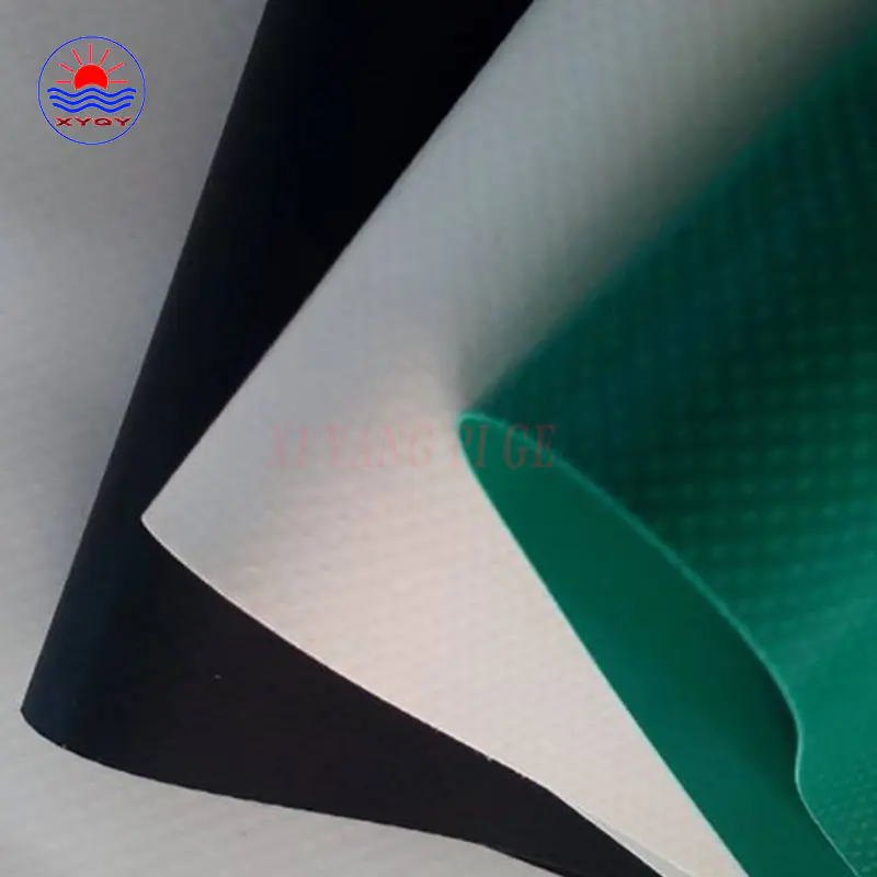PVC tarpaulin fabric for building membrane protection membrane