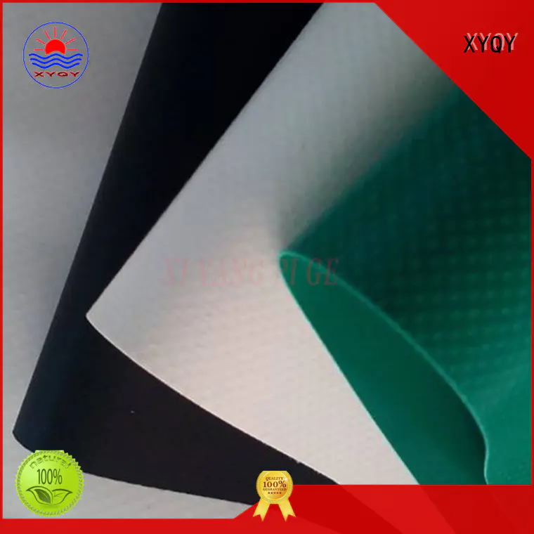XYQY pvc pvc tarpaulin material factory for inflatable membrance